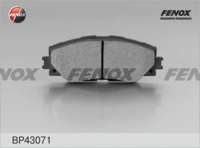 BP43071 FENOX Комплект тормозных колодок, дисковый тормоз