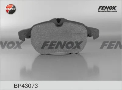 Комплект тормозных колодок, дисковый тормоз FENOX BP43073