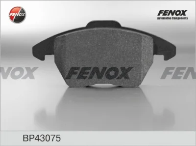 Комплект тормозных колодок, дисковый тормоз FENOX BP43075