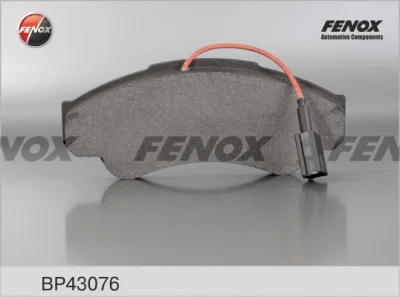 BP43076 FENOX Комплект тормозных колодок, дисковый тормоз