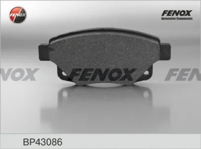 Комплект тормозных колодок, дисковый тормоз FENOX BP43086