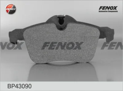Комплект тормозных колодок, дисковый тормоз FENOX BP43090