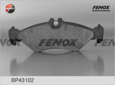 Комплект тормозных колодок, дисковый тормоз FENOX BP43102