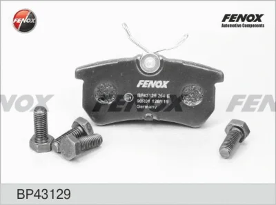 Комплект тормозных колодок, дисковый тормоз FENOX BP43129