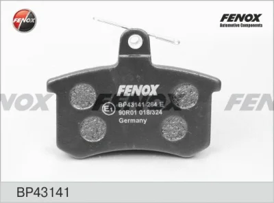 BP43141 FENOX Комплект тормозных колодок, дисковый тормоз