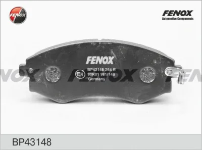 Комплект тормозных колодок, дисковый тормоз FENOX BP43148