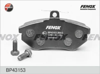 Комплект тормозных колодок, дисковый тормоз FENOX BP43153
