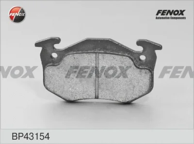 Комплект тормозных колодок, дисковый тормоз FENOX BP43154