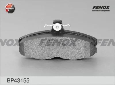Комплект тормозных колодок, дисковый тормоз FENOX BP43155