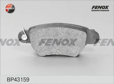Комплект тормозных колодок, дисковый тормоз FENOX BP43159