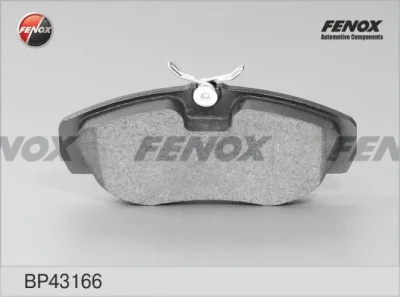 BP43166 FENOX Комплект тормозных колодок, дисковый тормоз