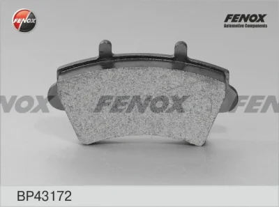 BP43172 FENOX Комплект тормозных колодок, дисковый тормоз