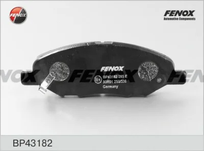 BP43182 FENOX Комплект тормозных колодок, дисковый тормоз