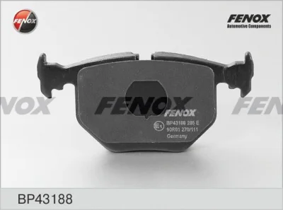 Комплект тормозных колодок, дисковый тормоз FENOX BP43188