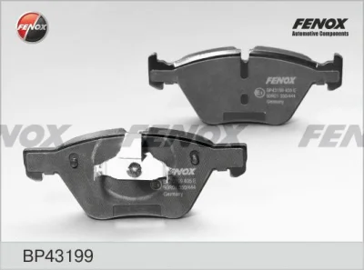 Комплект тормозных колодок, дисковый тормоз FENOX BP43199