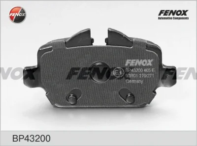 BP43200 FENOX Комплект тормозных колодок, дисковый тормоз