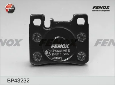 Комплект тормозных колодок, дисковый тормоз FENOX BP43232