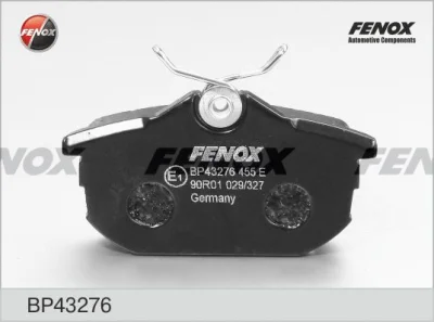 Комплект тормозных колодок, дисковый тормоз FENOX BP43276