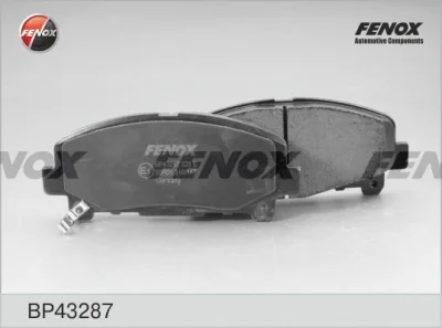 Комплект тормозных колодок, дисковый тормоз FENOX BP43287