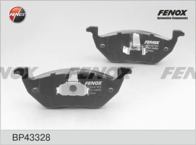 Комплект тормозных колодок, дисковый тормоз FENOX BP43328