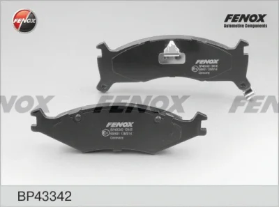 Комплект тормозных колодок, дисковый тормоз FENOX BP43342