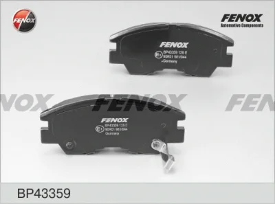 BP43359 FENOX Комплект тормозных колодок, дисковый тормоз
