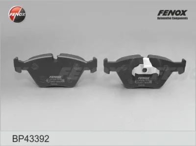 Комплект тормозных колодок, дисковый тормоз FENOX BP43392