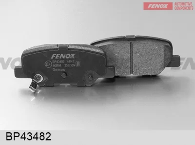 BP43482 FENOX Комплект тормозных колодок, дисковый тормоз
