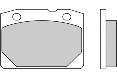 12-0065 E.T.F. Комплект тормозных колодок, дисковый тормоз