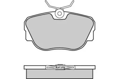 12-0451 E.T.F. Комплект тормозных колодок, дисковый тормоз