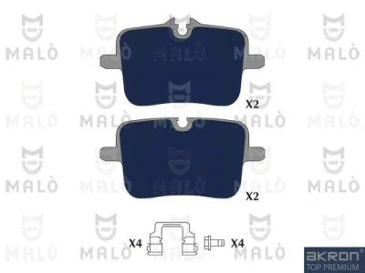 1051354 AKRON-MALÒ Комплект тормозных колодок, дисковый тормоз