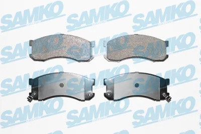 Комплект тормозных колодок, дисковый тормоз SAMKO 5SP041