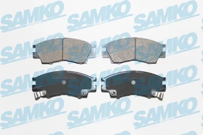 Комплект тормозных колодок, дисковый тормоз SAMKO 5SP042
