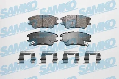 5SP1212 SAMKO Комплект тормозных колодок, дисковый тормоз