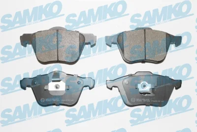 5SP1286 SAMKO Комплект тормозных колодок, дисковый тормоз