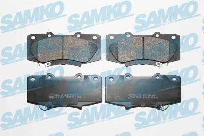 5SP1682 SAMKO Комплект тормозных колодок, дисковый тормоз