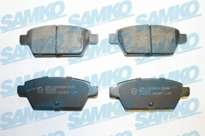 5SP1807 SAMKO Комплект тормозных колодок, дисковый тормоз