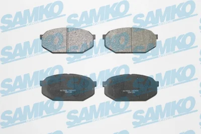5SP198 SAMKO Комплект тормозных колодок, дисковый тормоз