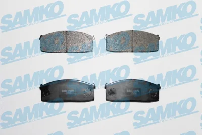 Комплект тормозных колодок, дисковый тормоз SAMKO 5SP252