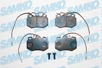 Комплект тормозных колодок, дисковый тормоз SAMKO 5SP274