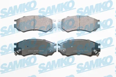 Комплект тормозных колодок, дисковый тормоз SAMKO 5SP548