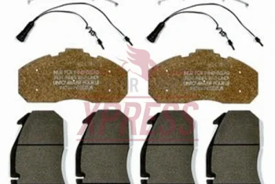 Комплект тормозных колодок, дисковый тормоз MERITOR MDP3498