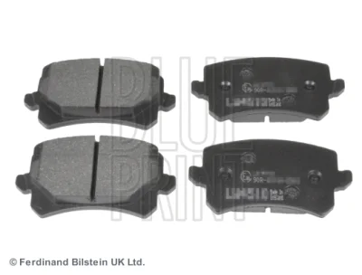 ADV184217 BLUE PRINT Комплект тормозных колодок, дисковый тормоз