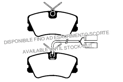 RA.0338.0 RAICAM Комплект тормозных колодок, дисковый тормоз