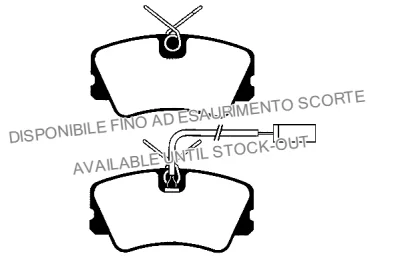Комплект тормозных колодок, дисковый тормоз RAICAM RA.0338.1