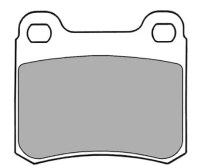 Комплект тормозных колодок, дисковый тормоз FREMAX FBP-0425