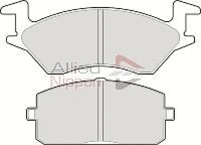ADB0146 COMLINE Комплект тормозных колодок, дисковый тормоз