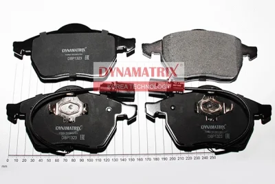 DBP1323 DYNAMATRIX Комплект тормозных колодок, дисковый тормоз