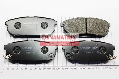DBP1736 DYNAMATRIX Комплект тормозных колодок, дисковый тормоз