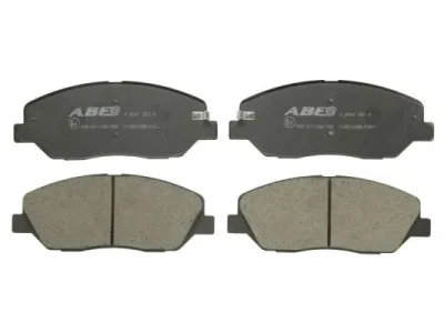 Комплект тормозных колодок, дисковый тормоз ABE C10521ABE